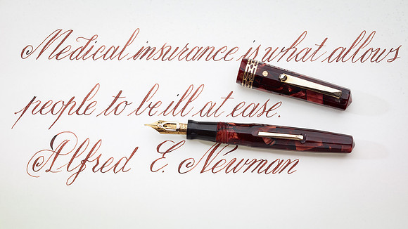 Wahl Eversharp pen with flex nib